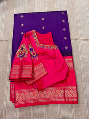 Premium semi gadwal saree