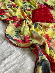 Premium Georgette Saree