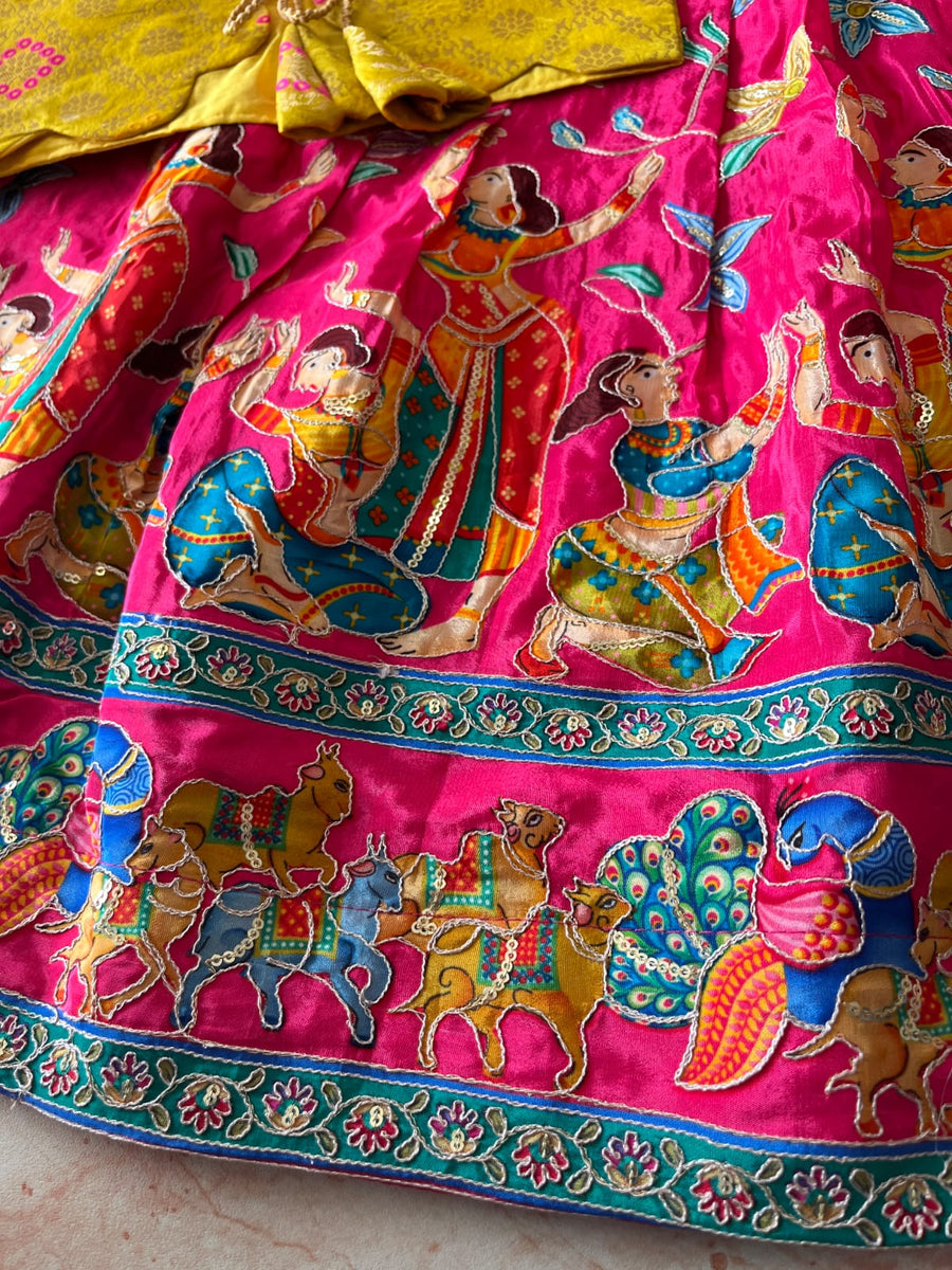 Beautiful kids gown with matching coat