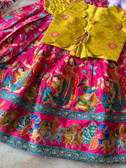 Beautiful kids gown with matching coat