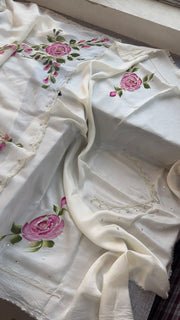 Pure soft organza saree