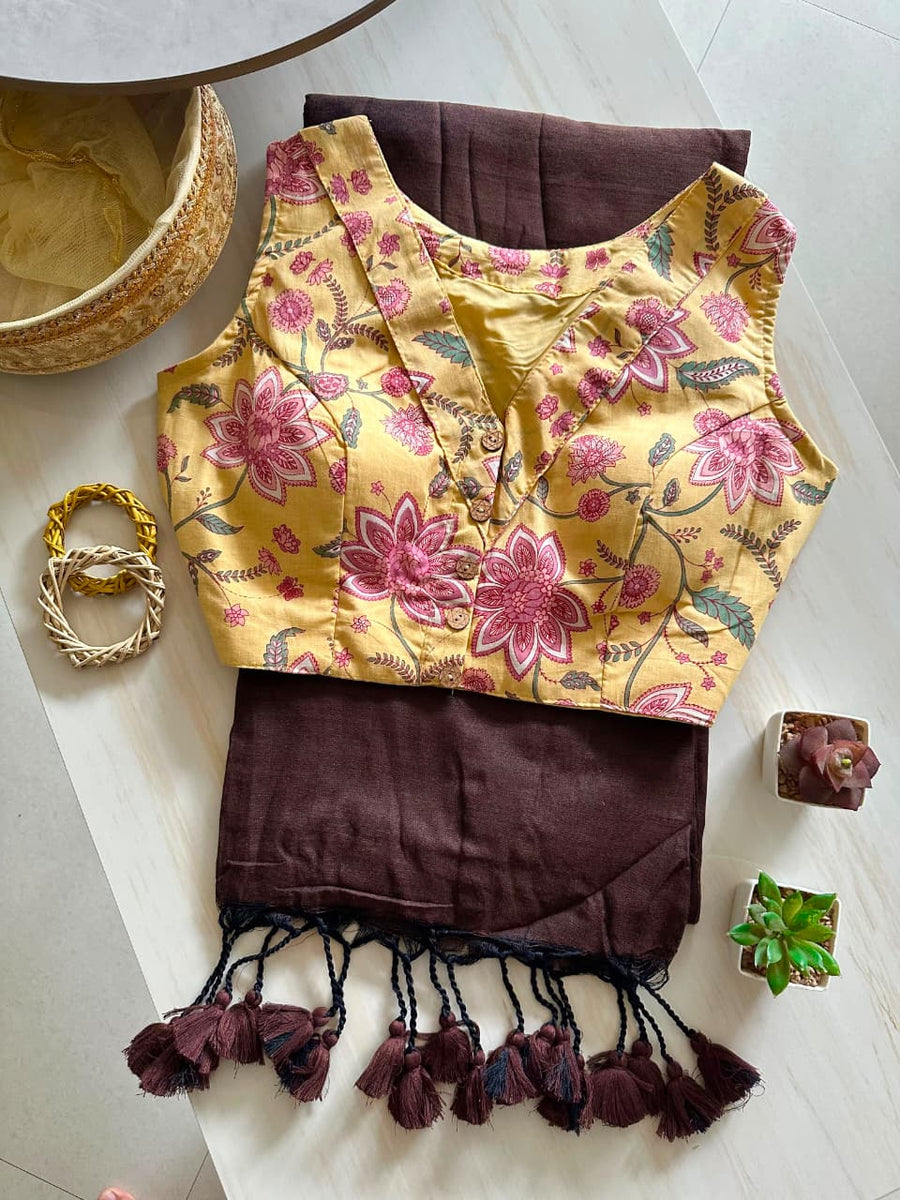 Khadi Combo 002 — Handloom Cotton Saree