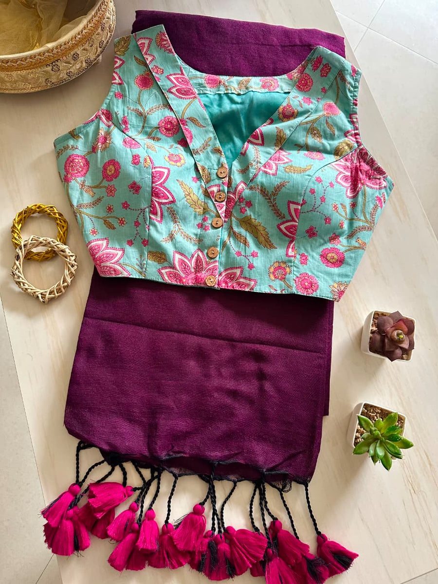 Khadi Combo 002 — Handloom Cotton Saree