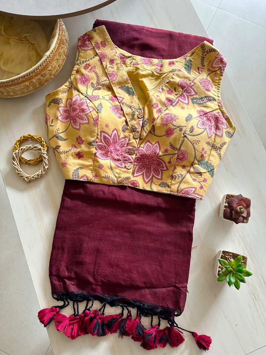 Khadi Combo 002 — Handloom Cotton Saree