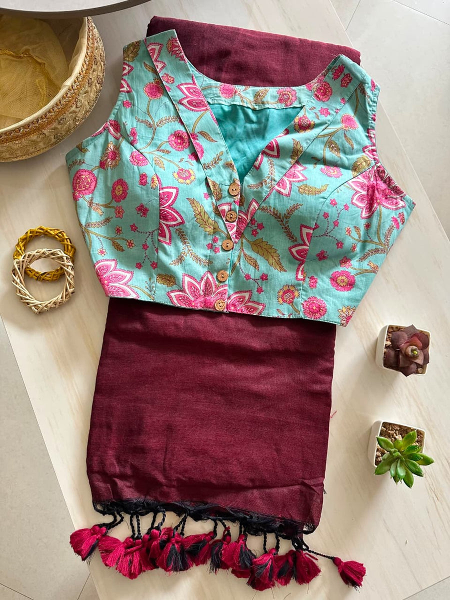 Khadi Combo 002 — Handloom Cotton Saree