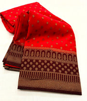 Premium Banarasi Khadi Georgette Saree