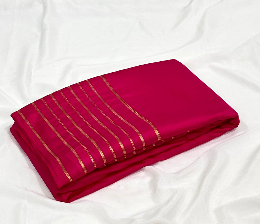 Premium Mysore Crepe Silk Saree