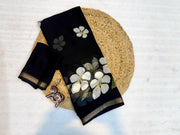 Pure Soft Marshmallow 3D Floral Printed Saree