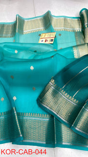 Kora Banarasi Saree crafted in pure silk