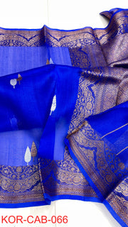 Kora Banarasi Saree crafted in pure silk