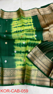 Kora Banarasi Saree crafted in pure silk