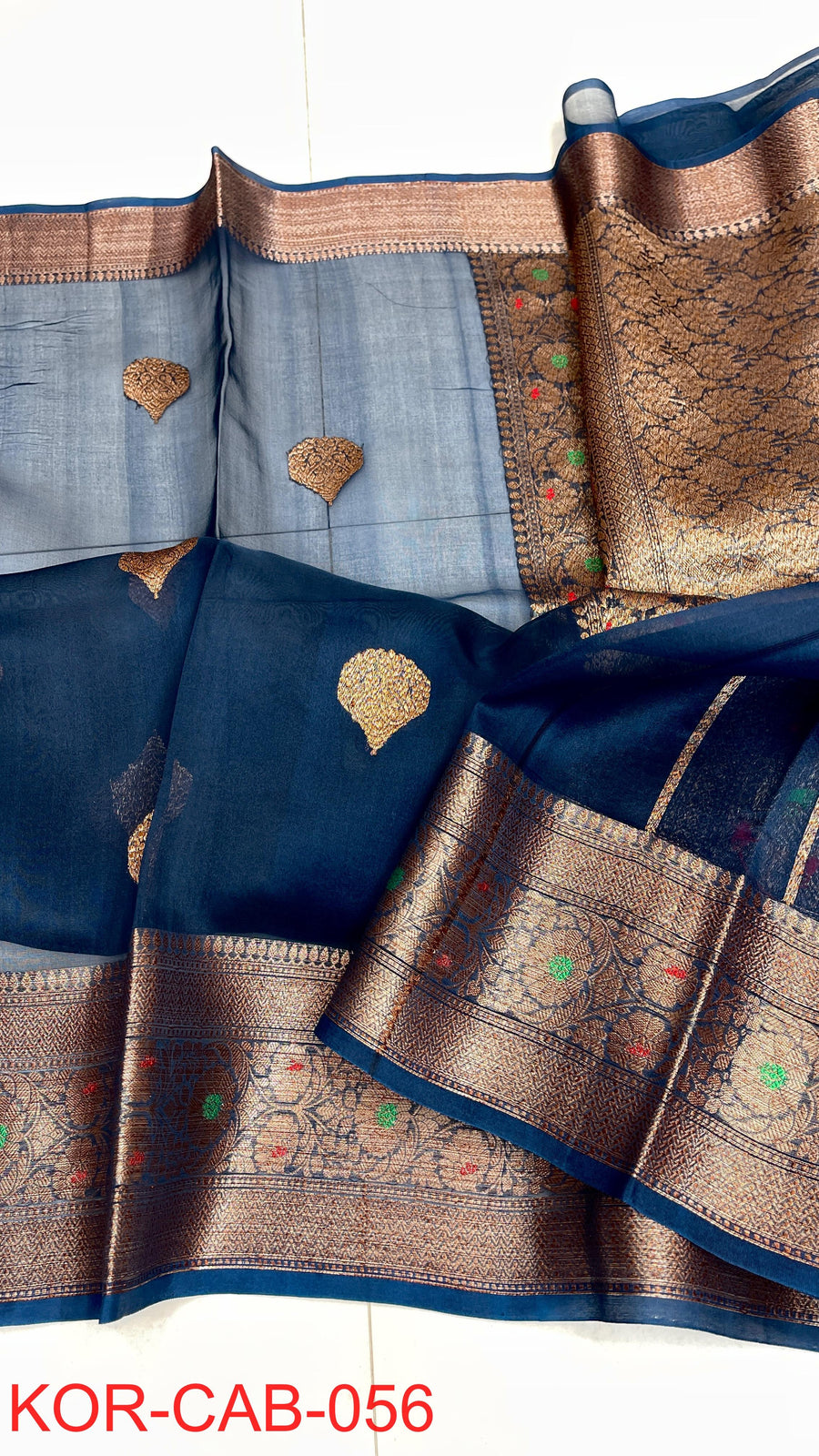 Kora Banarasi Saree crafted in pure silk