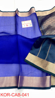 Kora Banarasi Saree crafted in pure silk