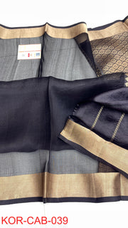 Kora Banarasi Saree crafted in pure silk
