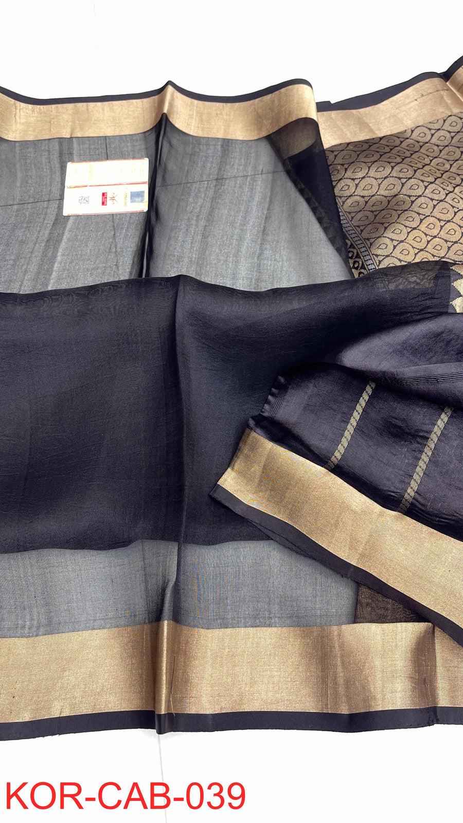Kora Banarasi Saree crafted in pure silk