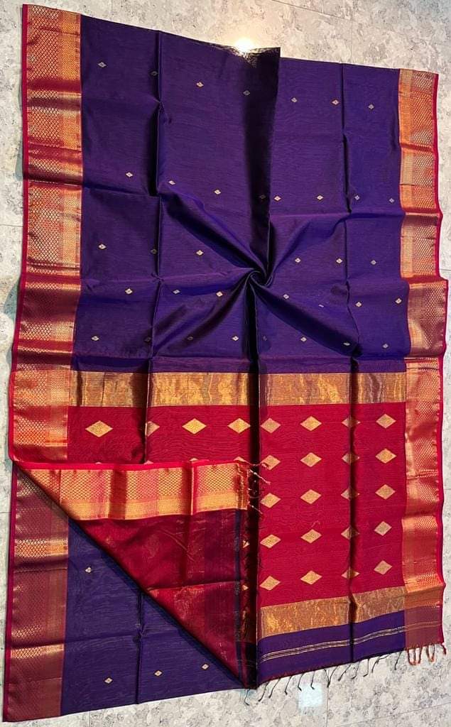 Semi Maheswari cotton silk sarees