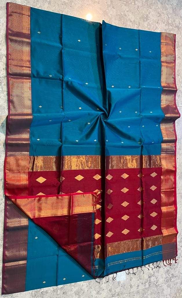 Semi Maheswari cotton silk sarees