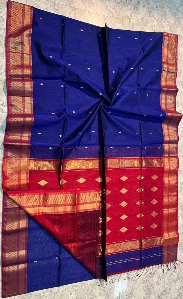 Semi Maheswari cotton silk sarees
