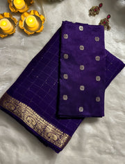 Viscose Georgette Sequence Saree