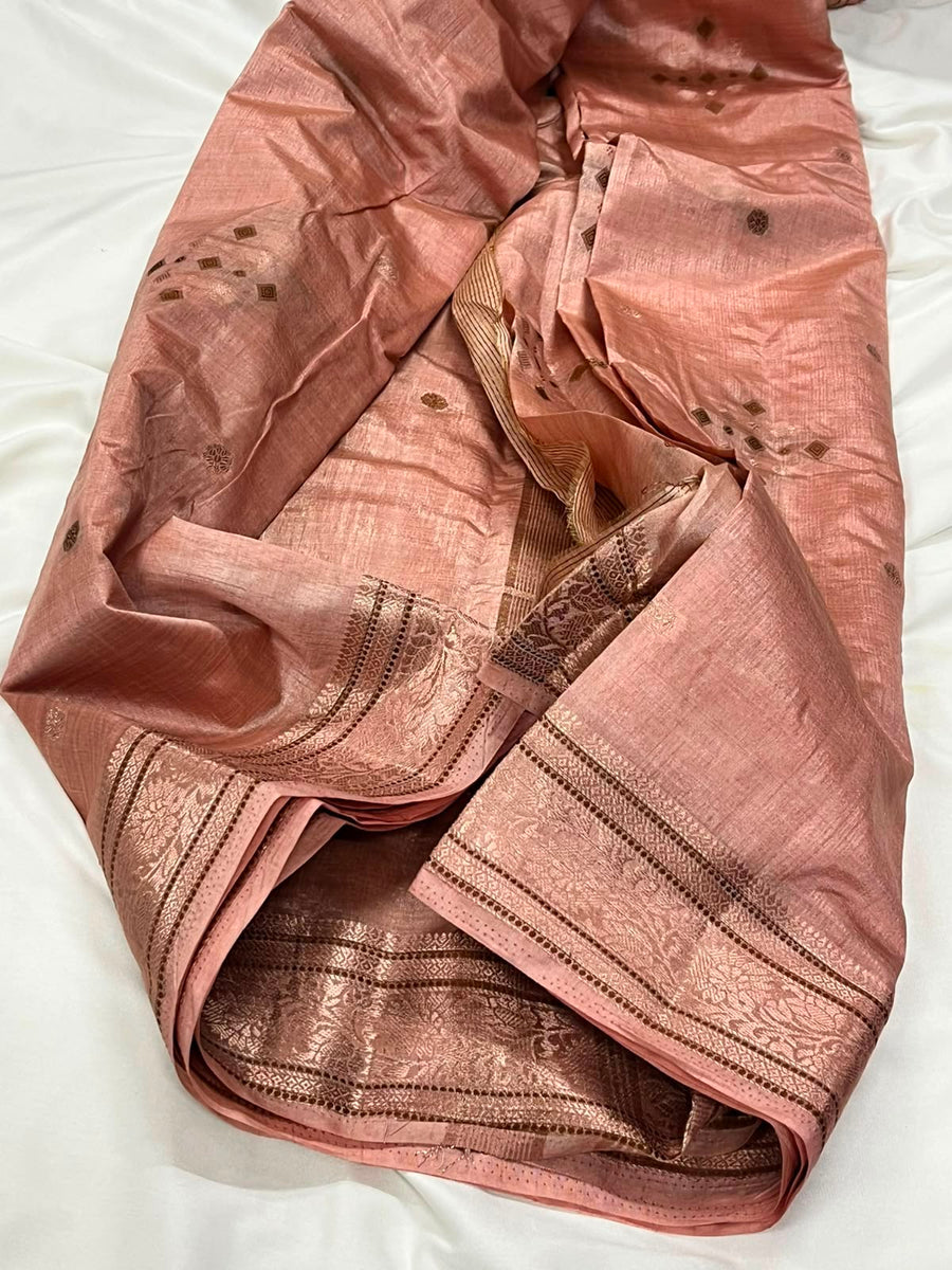 Tusser silk saree