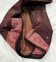 Tusser silk saree