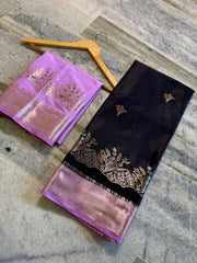 Banarasi katan silk sarees