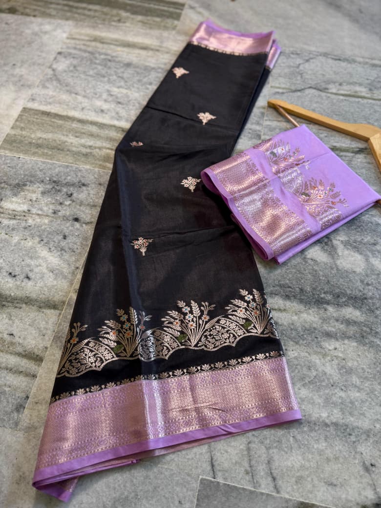 Banarasi katan silk sarees
