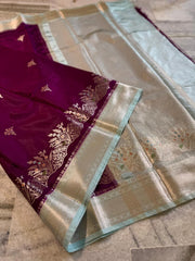 Banarasi katan silk sarees