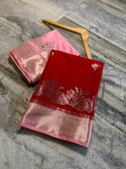 Banarasi katan silk sarees