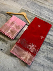 Banarasi katan silk sarees