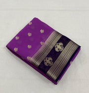 Khadi Banarasi georgette saree