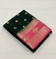 Khadi Banarasi georgette saree