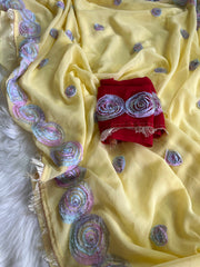 Premium Georgette saree