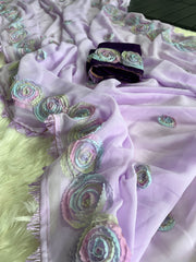 Premium Georgette saree