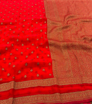 Premium Banarasi Khadi Weightless Georgette Saree