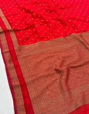 Premium Banarasi Khadi Weightless Georgette Saree