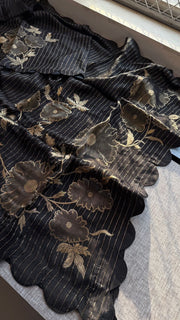 Pure soft munga silk Banarasi saree