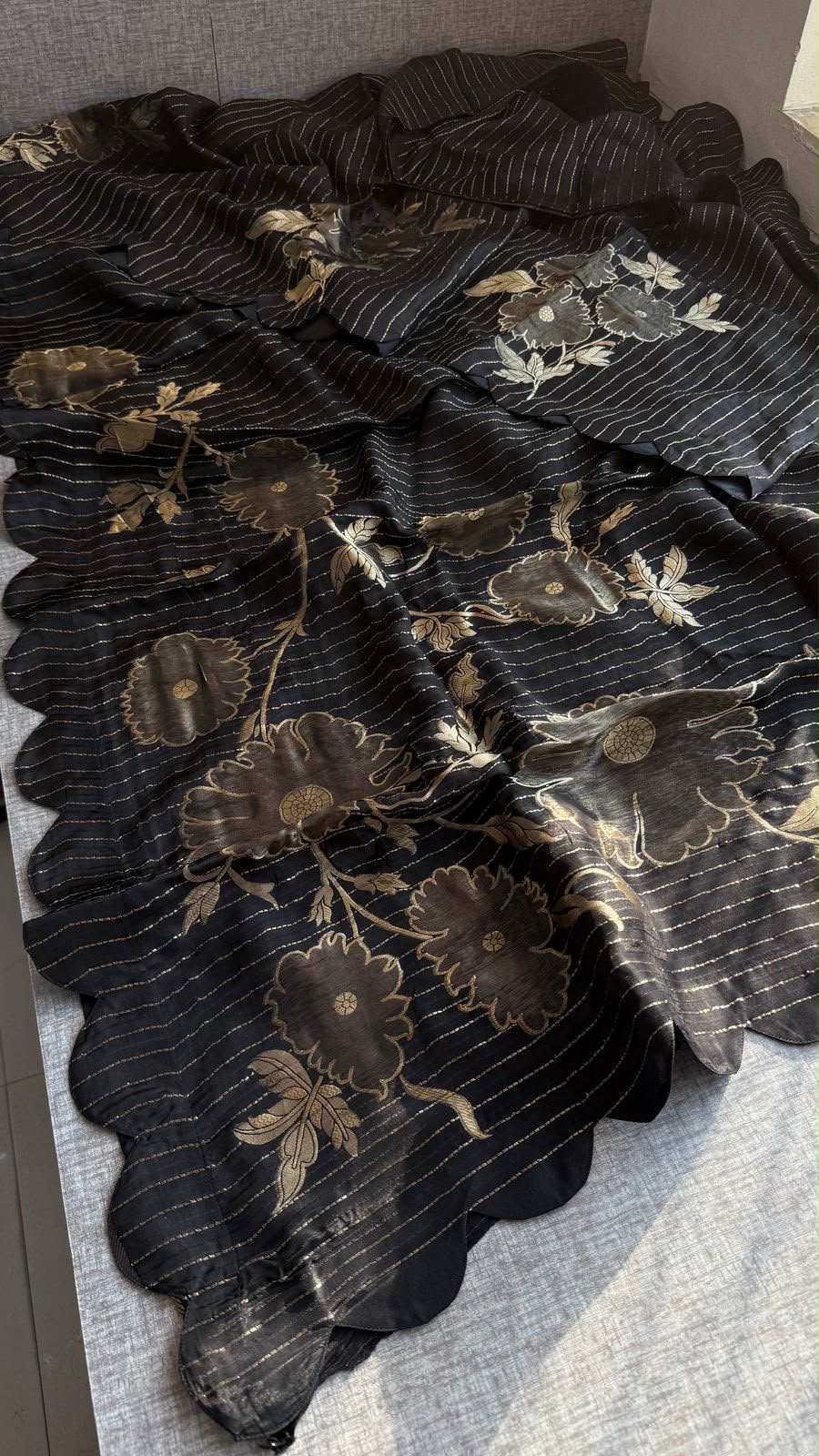 Pure soft munga silk Banarasi saree