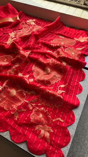 Pure soft munga silk Banarasi saree