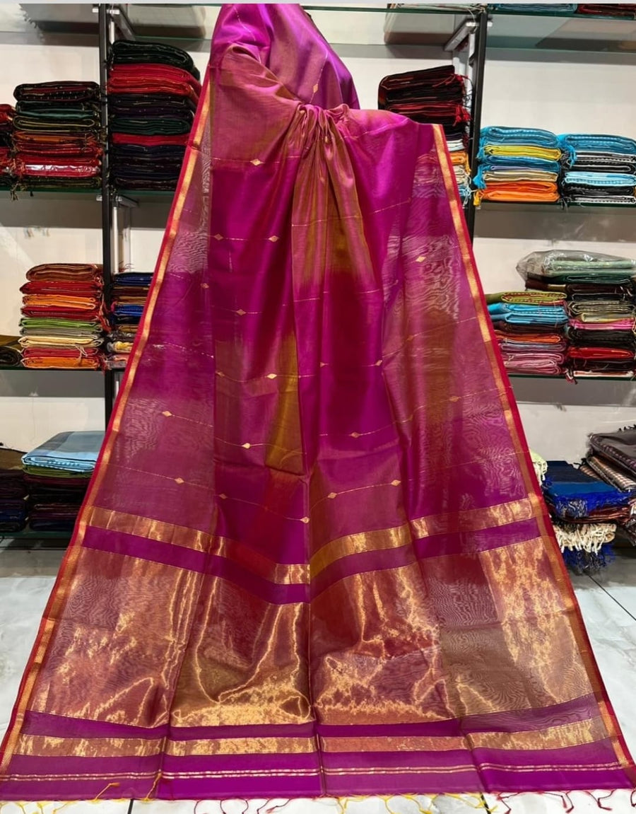 Pure Maheswari silk sarees