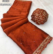 Elegant Rangoli Georgette saree