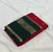 Exclusive viscose Gajji silk saree