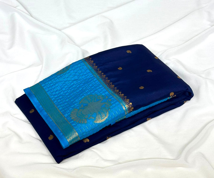 Premium ND Crepe Silk Saree
