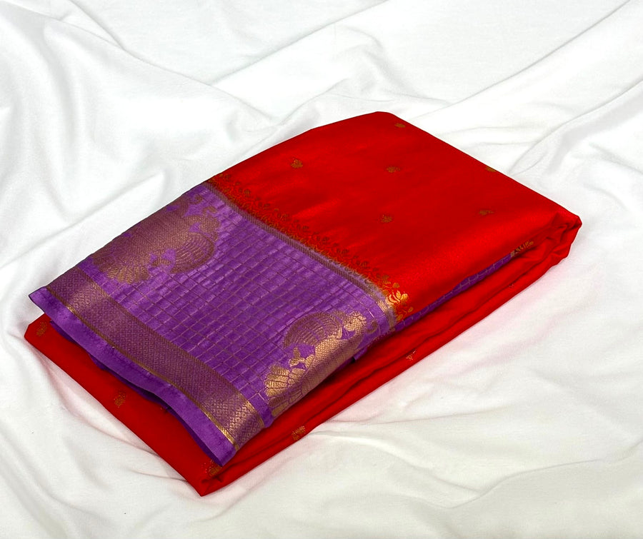 Premium ND Crepe Silk Saree