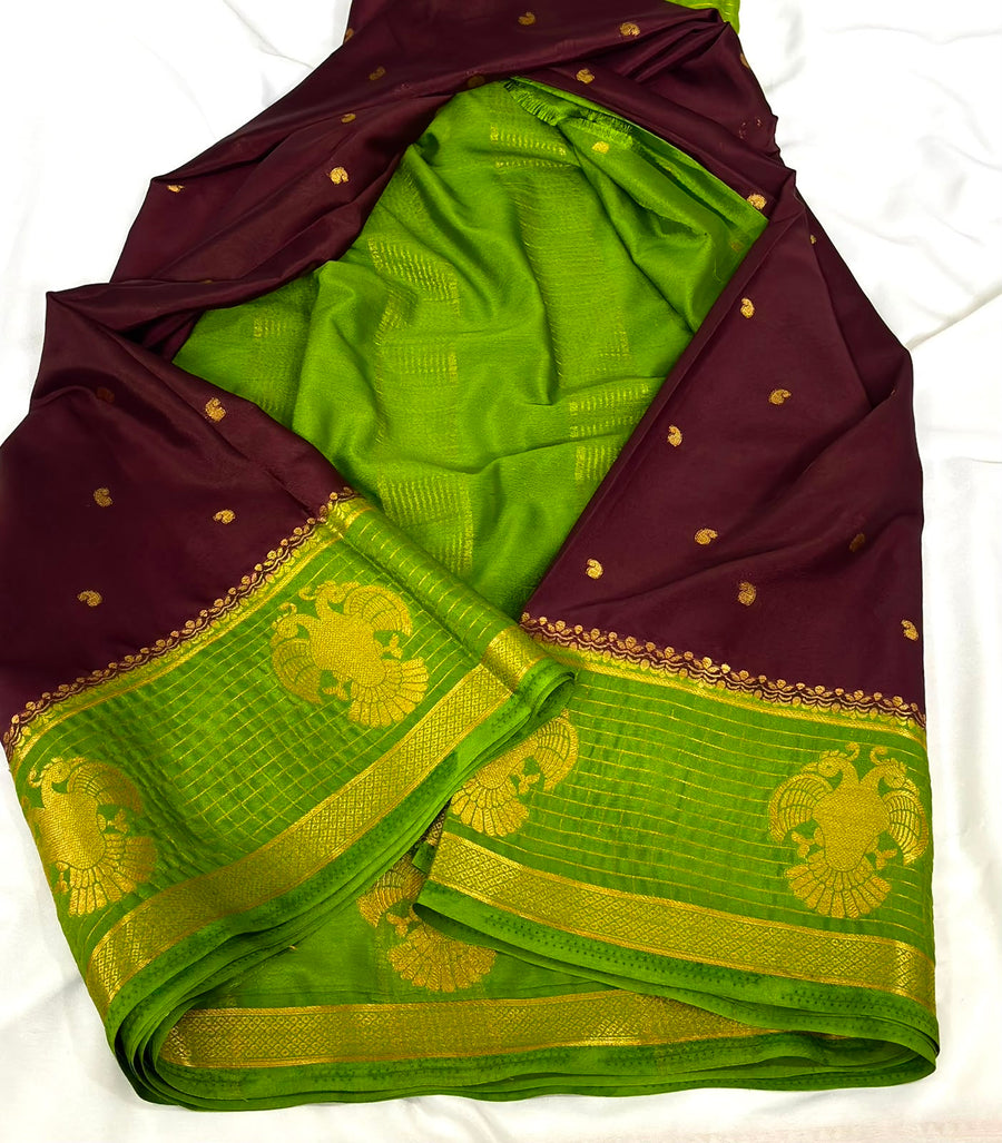 Premium ND Crepe Silk Saree