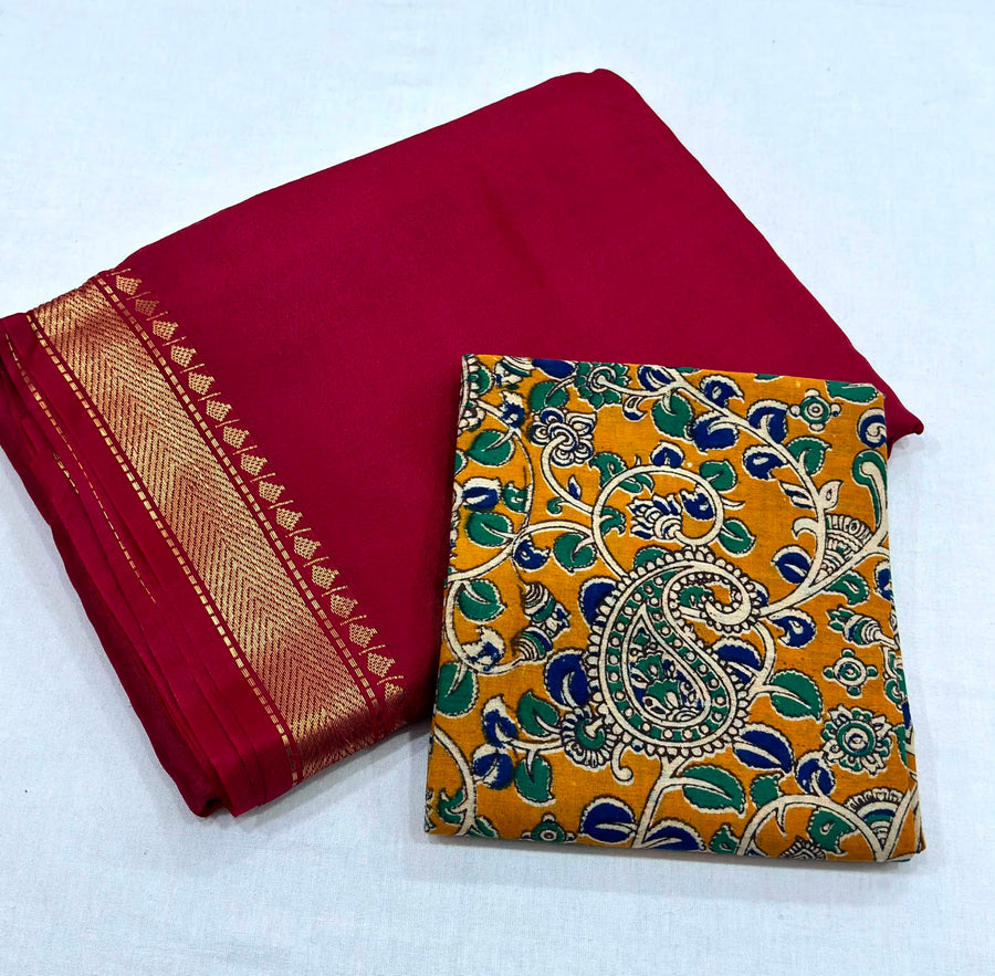 Premium Banana Silk Saree