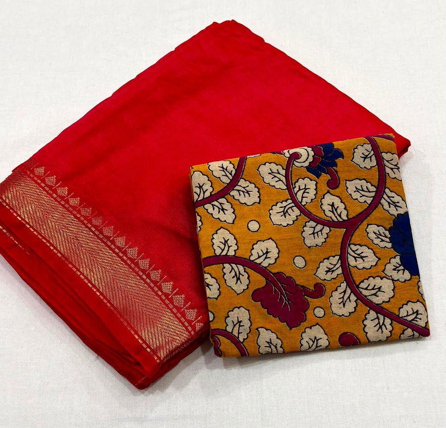 Premium Banana Silk Saree