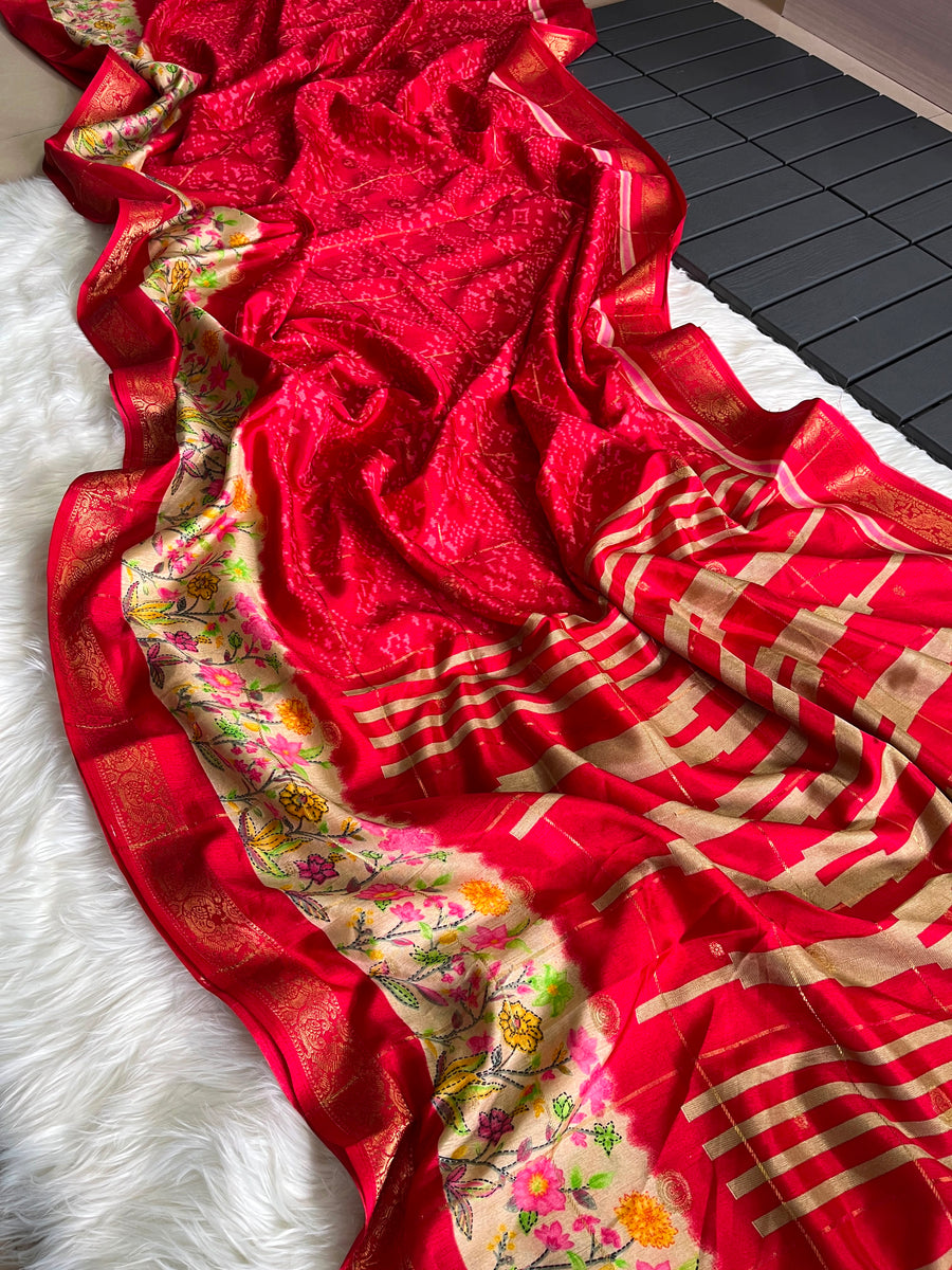 premium silk saree