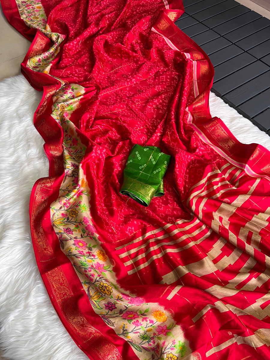 premium silk saree