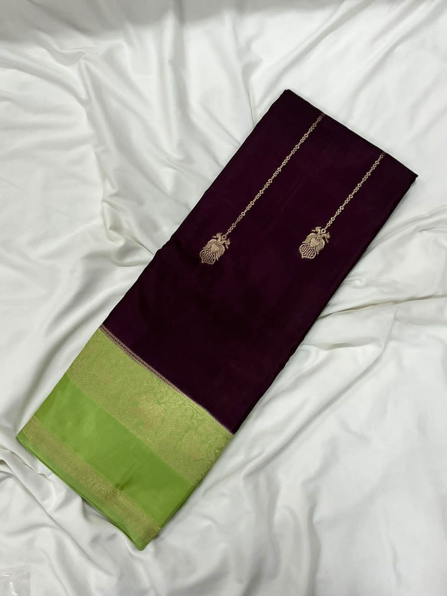 Premium Russian Viscose Crepe Silk Saree
